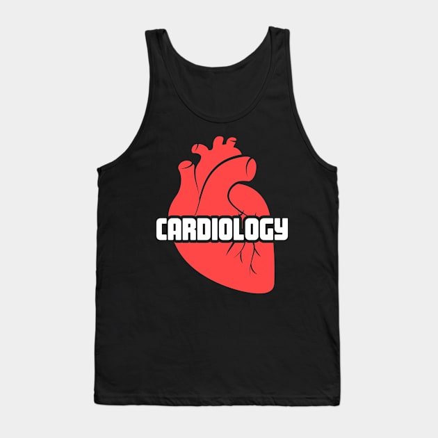 Heart Doctor Cardiology / Cardiologist Tank Top by MeatMan